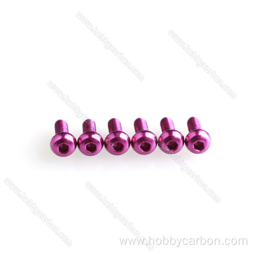 M3 Aluminum round Hex head screws for drones